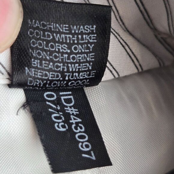 Express Design studio womens size 8 editor business casual pants taupe stripe - Picture 6 of 9